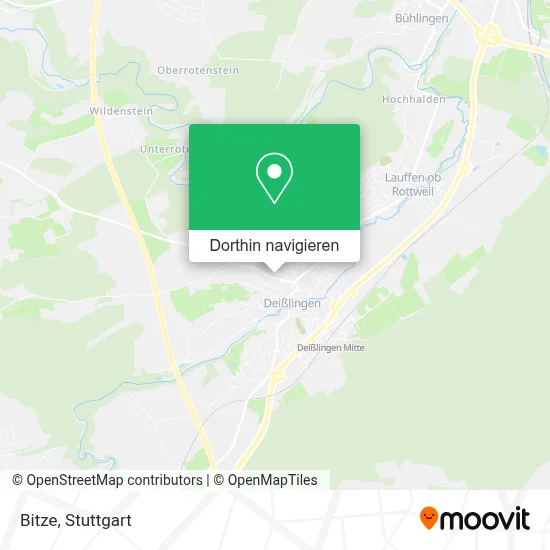 Bitze Karte