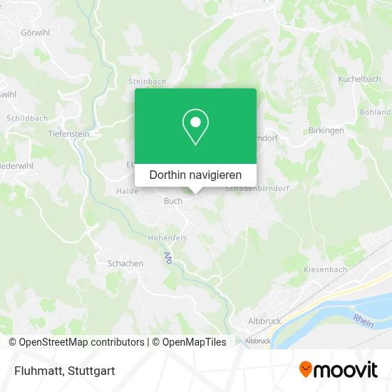 Fluhmatt Karte