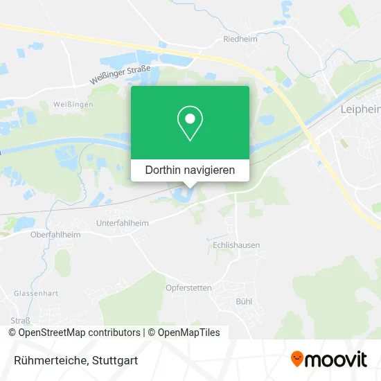 Rühmerteiche Karte