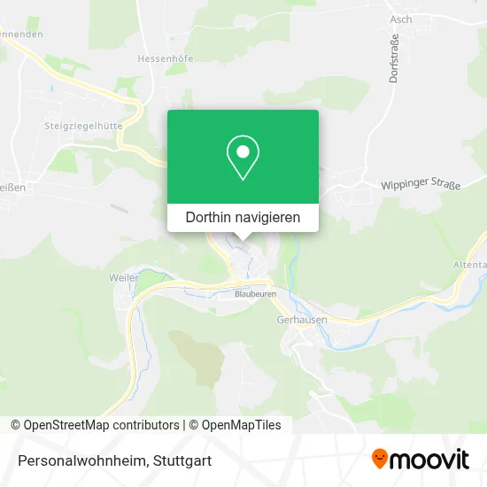 Personalwohnheim Karte