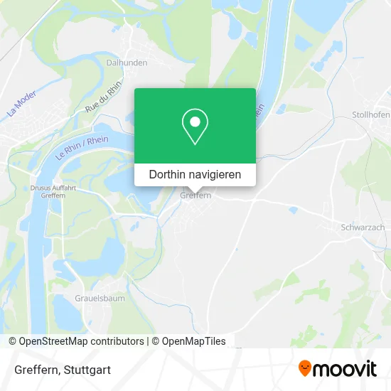 Greffern Karte