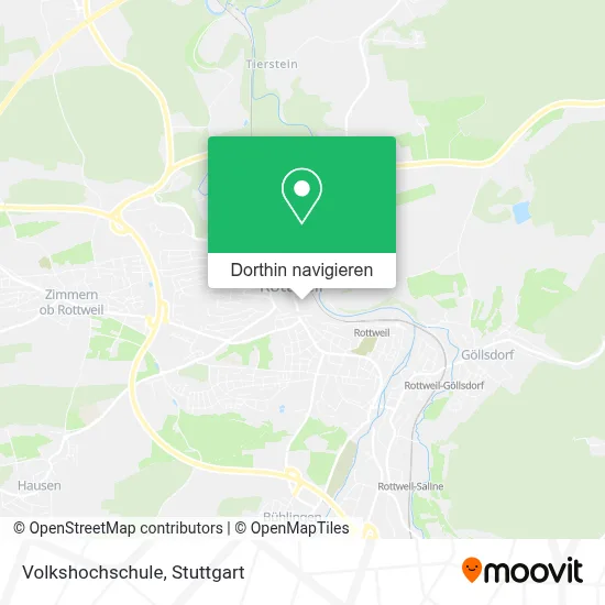 Volkshochschule Karte