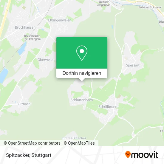 Spitzacker Karte