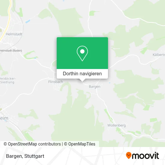 Bargen Karte