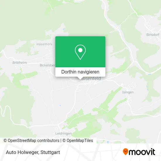 Auto Holweger Karte
