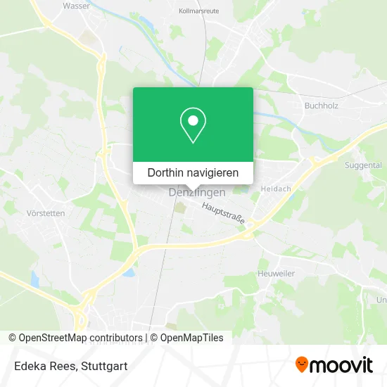 Edeka Rees Karte