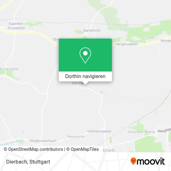 Dierbach Karte