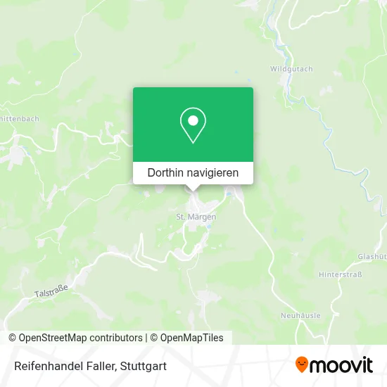 Reifenhandel Faller Karte