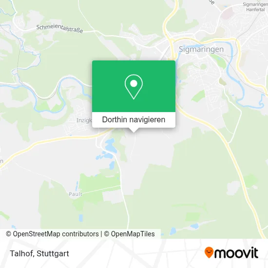 Talhof Karte