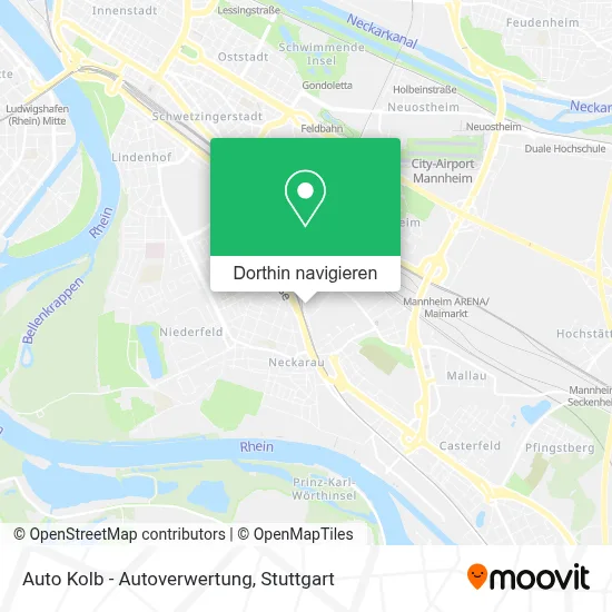 Auto Kolb - Autoverwertung Karte