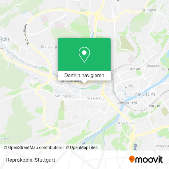 Reprokopie Karte