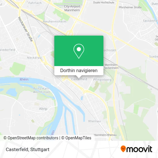 Casterfeld Karte