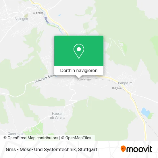Gms - Mess- Und Systemtechnik Karte
