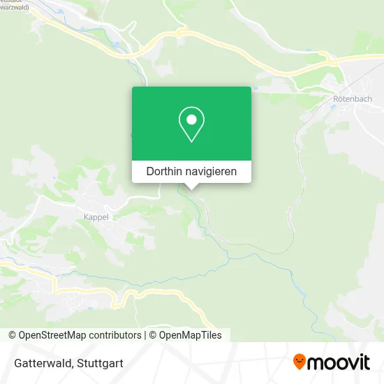 Gatterwald Karte