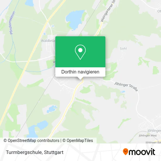 Turmbergschule Karte