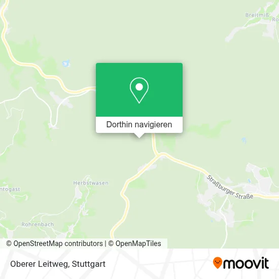 Oberer Leitweg Karte