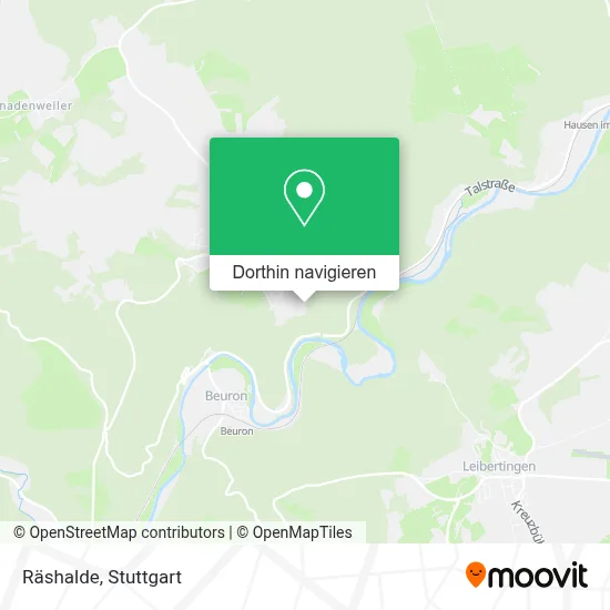 Räshalde Karte