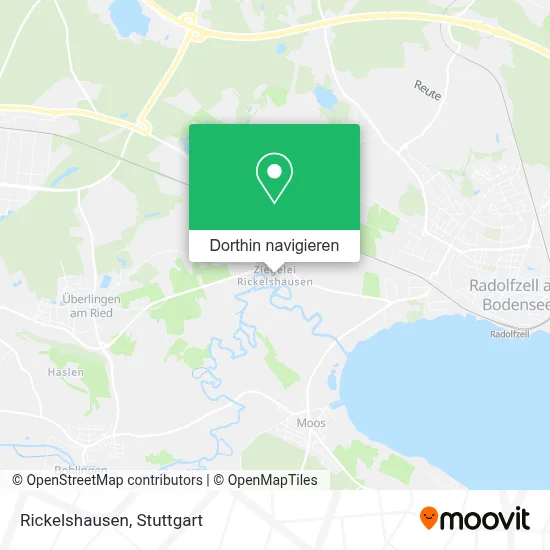 Rickelshausen Karte