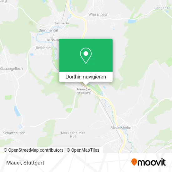 Mauer Karte