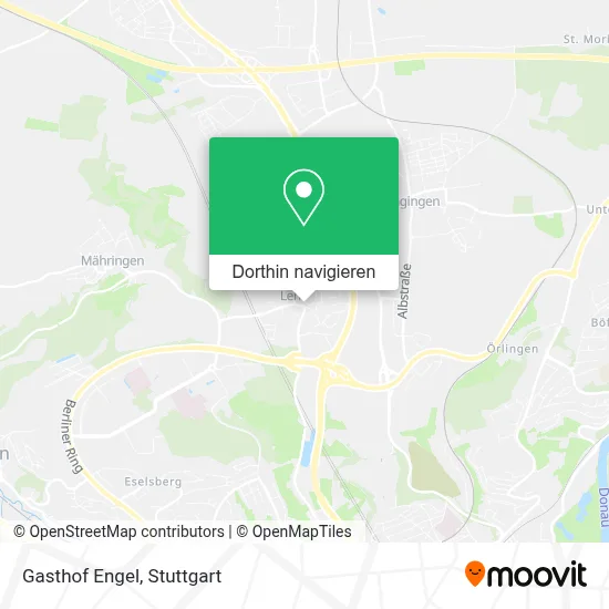 Gasthof Engel Karte