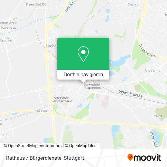 Rathaus / Bürgerdienste Karte