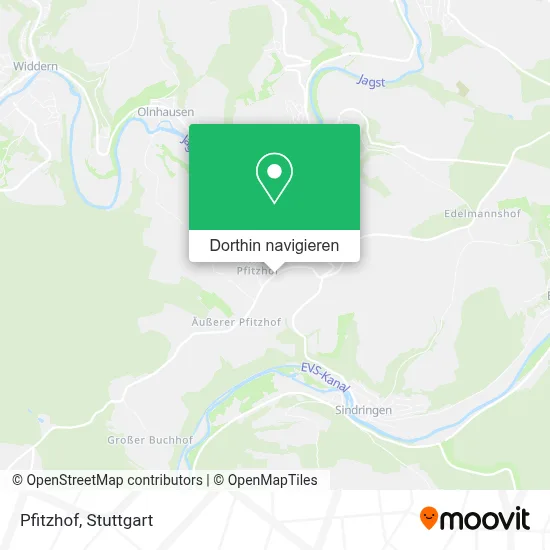 Pfitzhof Karte