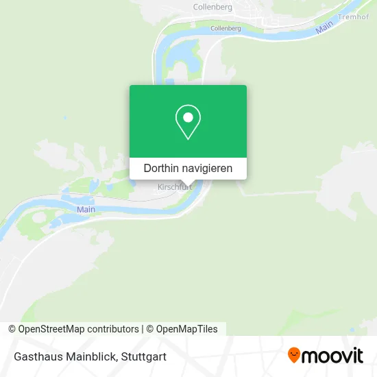 Gasthaus Mainblick Karte