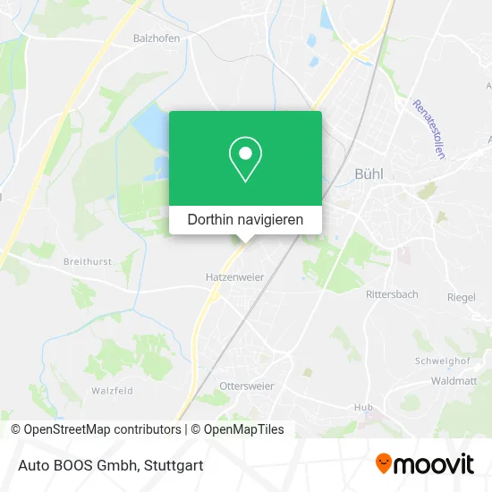 Auto BOOS Gmbh Karte
