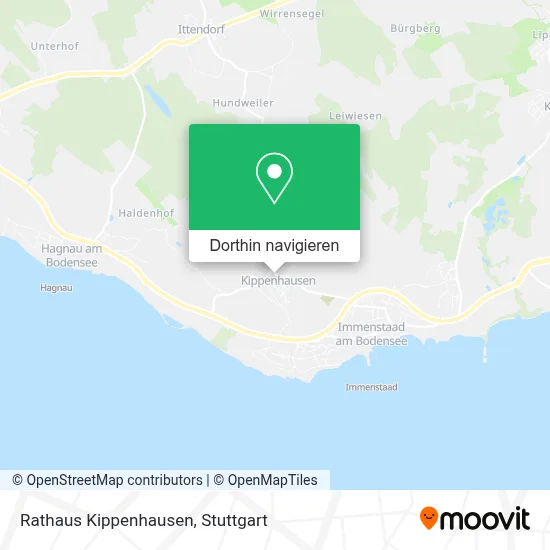 Rathaus Kippenhausen Karte