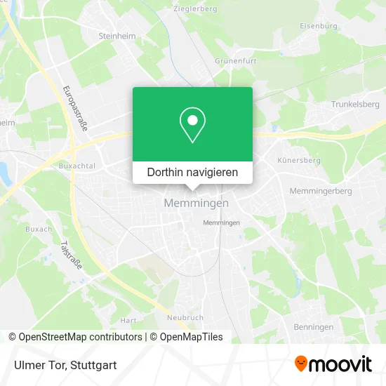 Ulmer Tor Karte