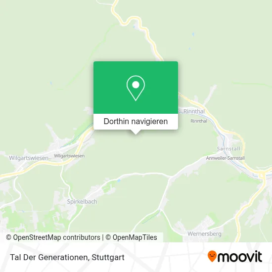 Tal Der Generationen Karte