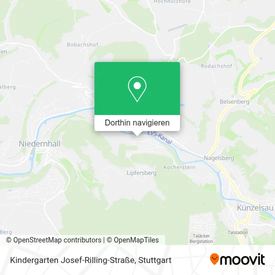 Kindergarten Josef-Rilling-Straße Karte
