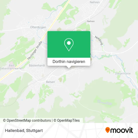 Hallenbad Karte