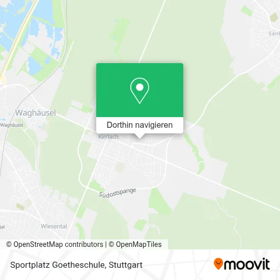 Sportplatz Goetheschule Karte