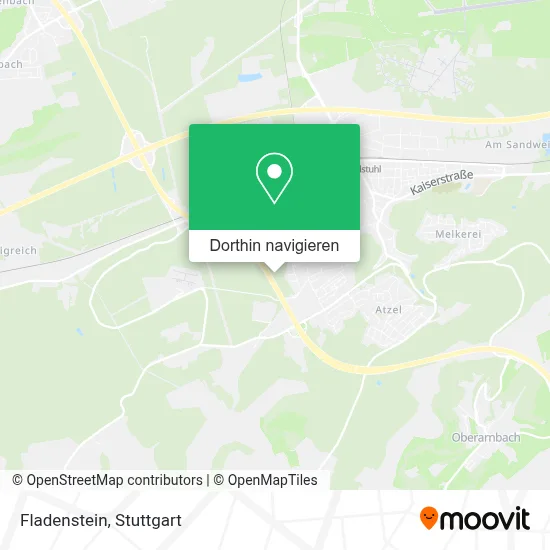 Fladenstein Karte