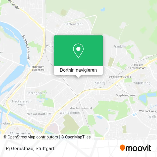 Rj Gerüstbau Karte