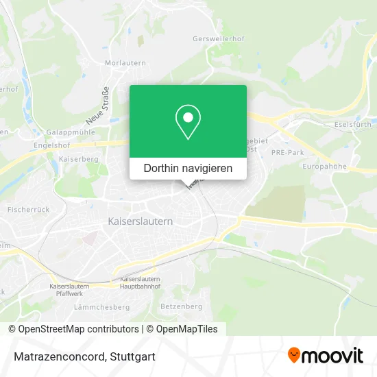 Matrazenconcord Karte