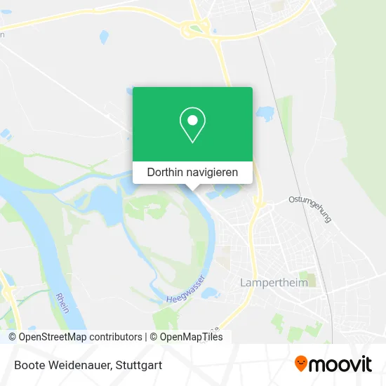 Boote Weidenauer Karte