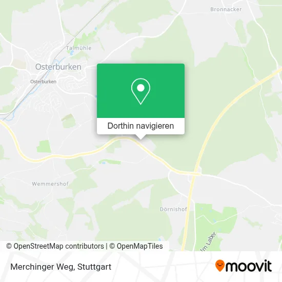 Merchinger Weg Karte