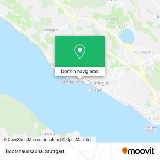 Bootshaussauna Karte