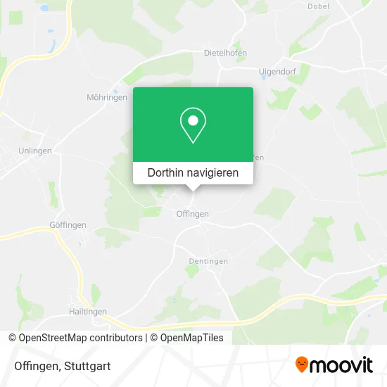 Offingen Karte