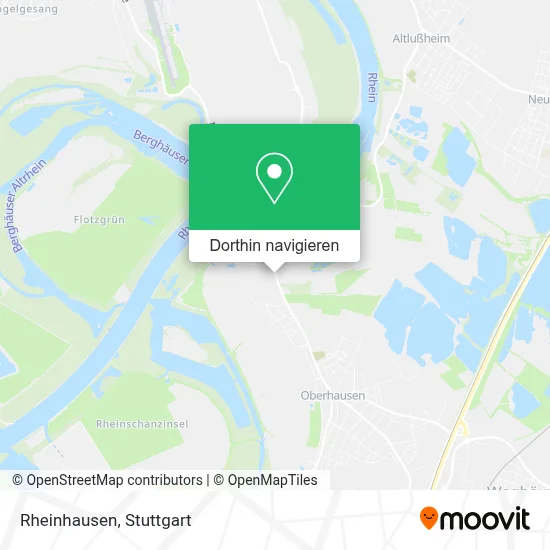 Rheinhausen Karte