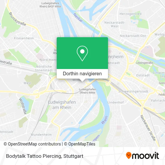 Bodytalk Tattoo Piercing Karte