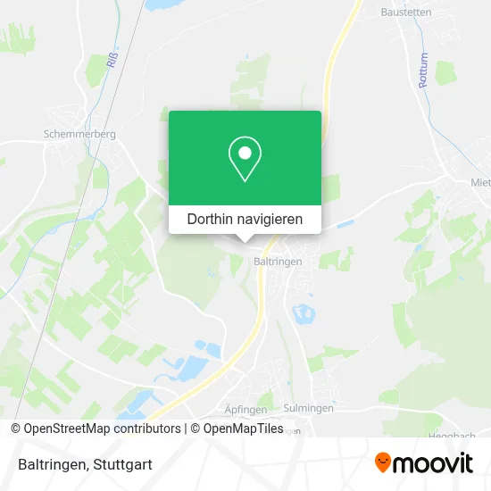 Baltringen Karte