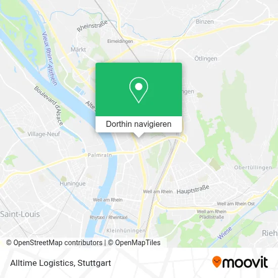 Alltime Logistics Karte