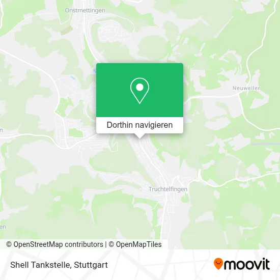 Shell Tankstelle Karte
