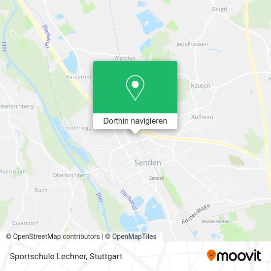 Sportschule Lechner Karte