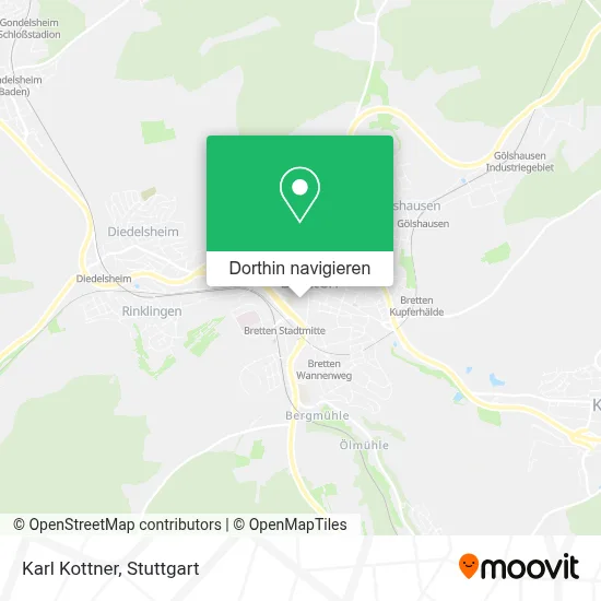 Karl Kottner Karte