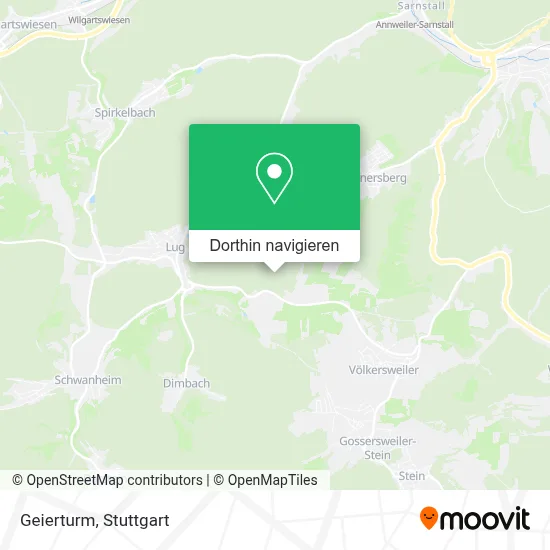 Geierturm Karte