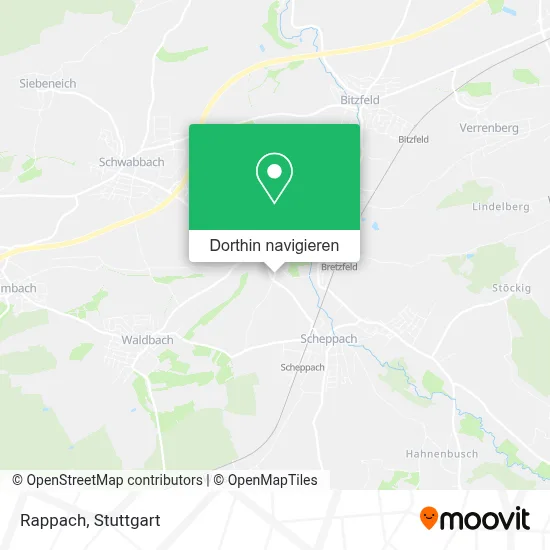 Rappach Karte